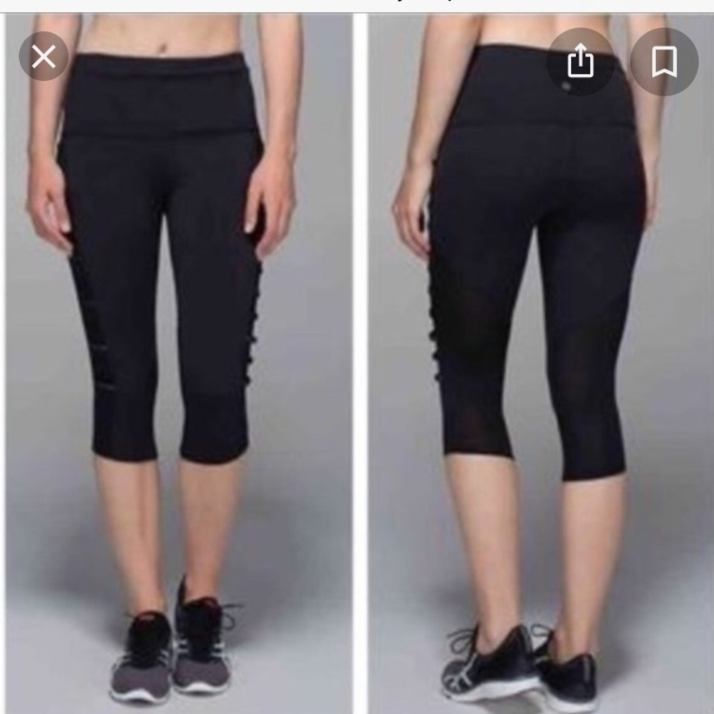 Bundle-Lululemon Breezy Crop & Training Tough Crop